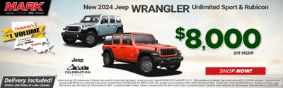 New 2024 Jeep Wrangler Unlimited Sport & Rubicon