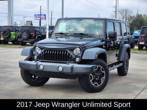 2017 Jeep Wrangler Unlimited Sport