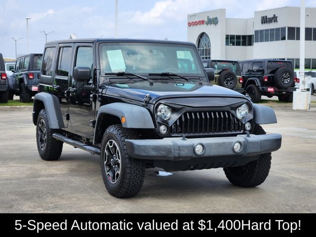 2017 Jeep Wrangler Unlimited Sport