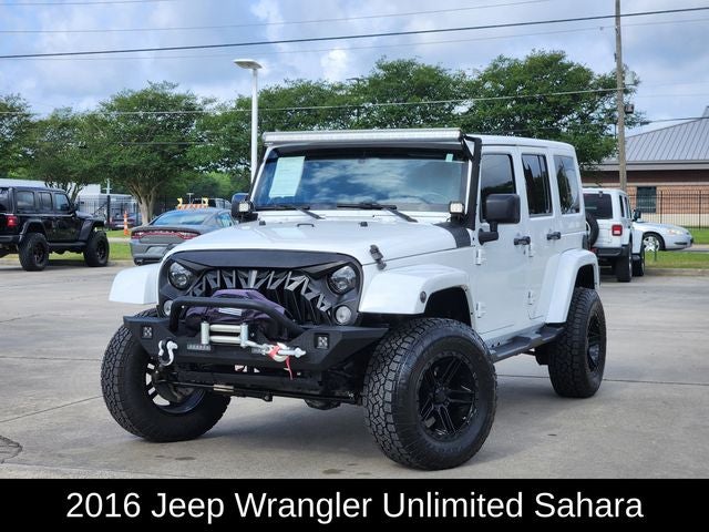 2016 Jeep Wrangler Unlimited Sahara