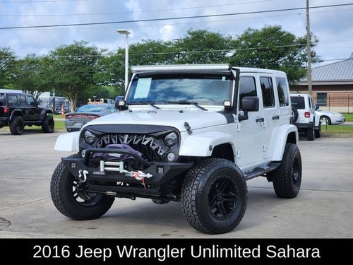 2016 Jeep Wrangler Unlimited Sahara