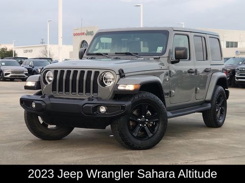 2023 Jeep Wrangler Sahara Altitude