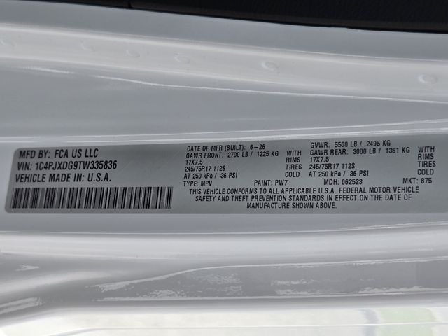 2026 Jeep Wrangler Sport S