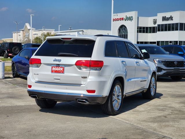 2017 Jeep Grand Cherokee Summit