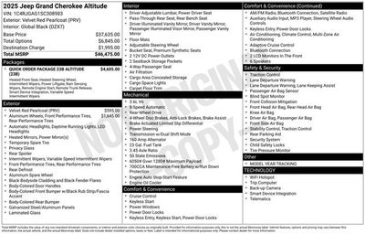 2025 Jeep Grand Cherokee Altitude