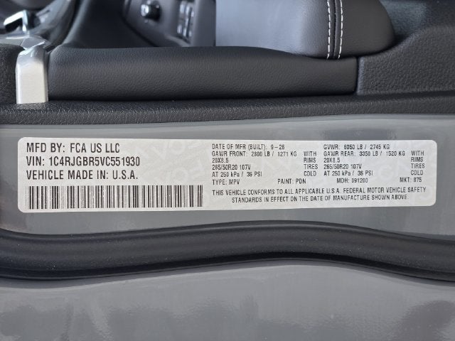 2027 Jeep Grand Cherokee Limited