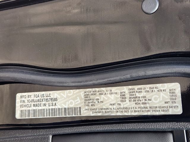 2026 Jeep Grand Cherokee L Laredo