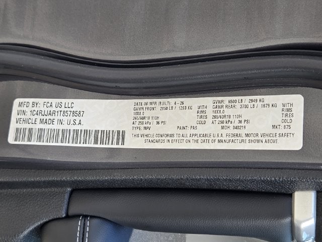 2026 Jeep Grand Cherokee L Altitude