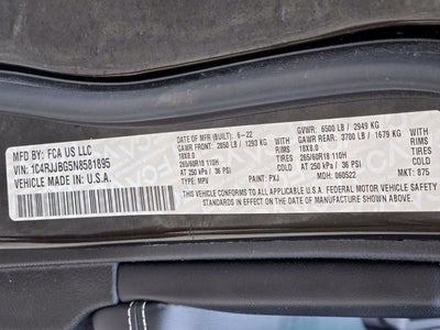 2022 Jeep Grand Cherokee L Limited