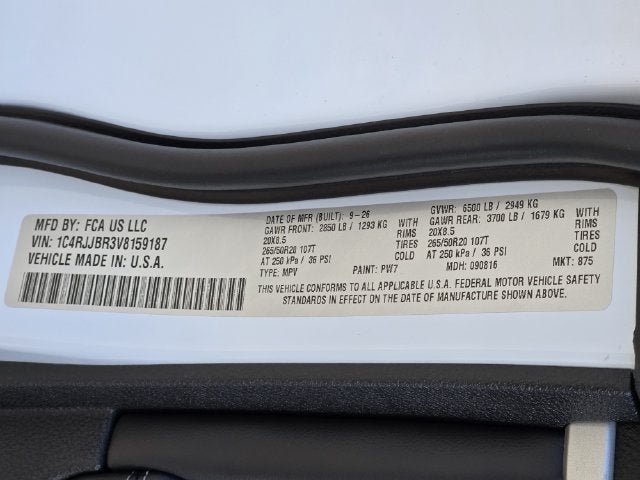 2027 Jeep Grand Cherokee L Limited