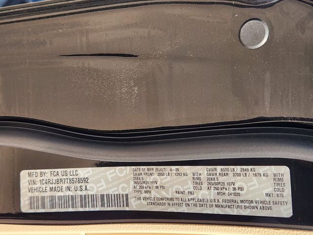 2026 Jeep Grand Cherokee L Limited