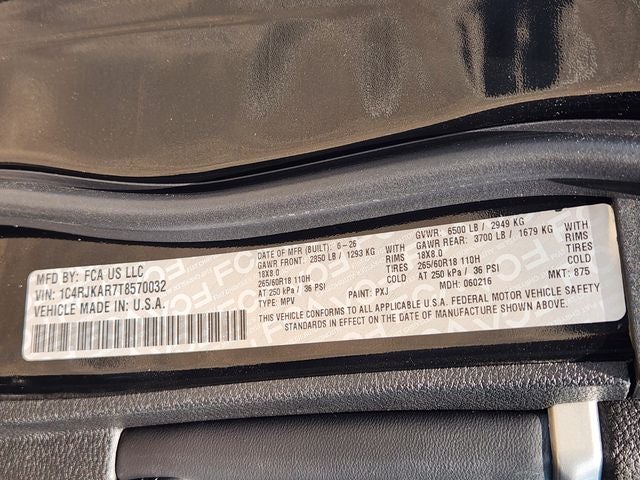2026 Jeep Grand Cherokee L Altitude