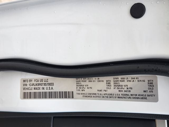 2026 Jeep Grand Cherokee L Limited