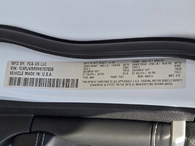 2027 Jeep Grand Cherokee L Limited Reserve