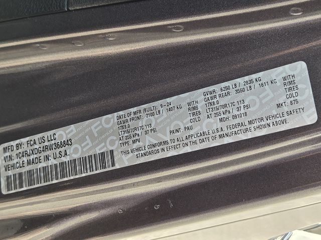 2024 Jeep Wrangler Sport