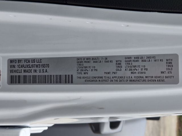2026 Jeep Wrangler Moab 392