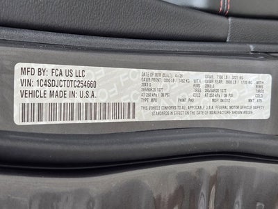 2026 Dodge Durango GT HEMI V8