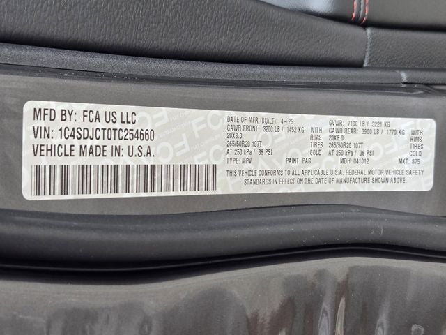 2026 Dodge Durango GT HEMI V8