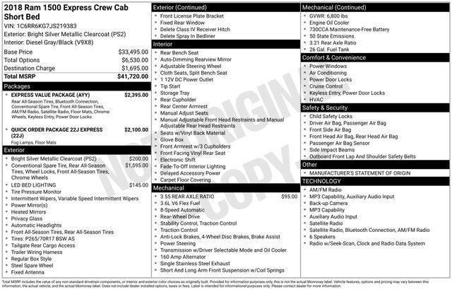2018 RAM 1500 Express