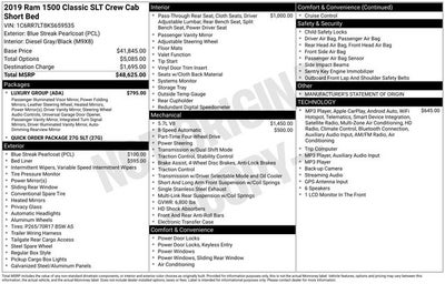 2019 RAM 1500 Classic SLT