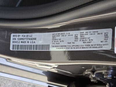 2026 RAM 1500 Big Horn/Lone Star