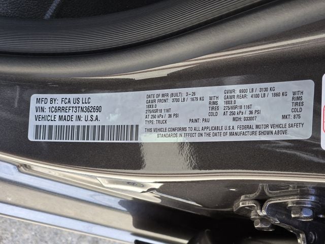2026 RAM 1500 Big Horn/Lone Star