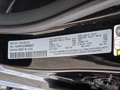 2025 RAM 1500 Tradesman