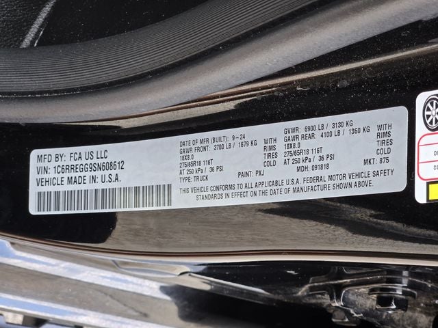 2025 RAM 1500 Tradesman