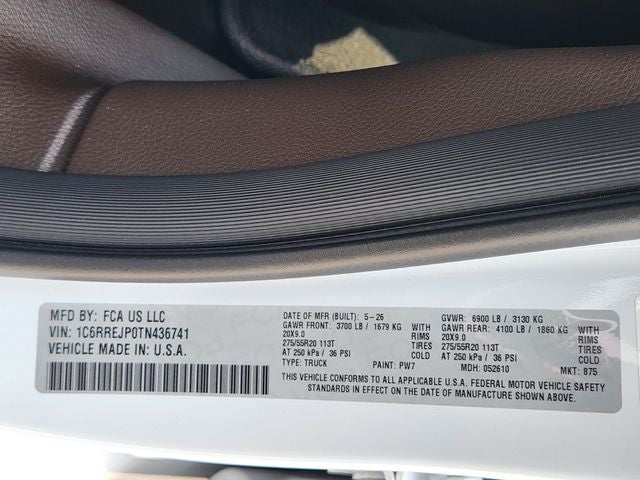 2026 RAM 1500 Laramie