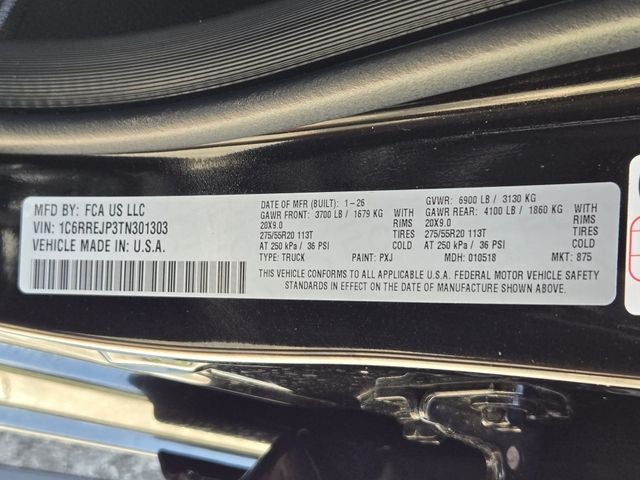 2026 RAM 1500 Laramie