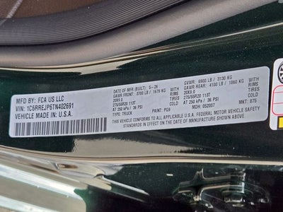 2026 RAM 1500 Laramie