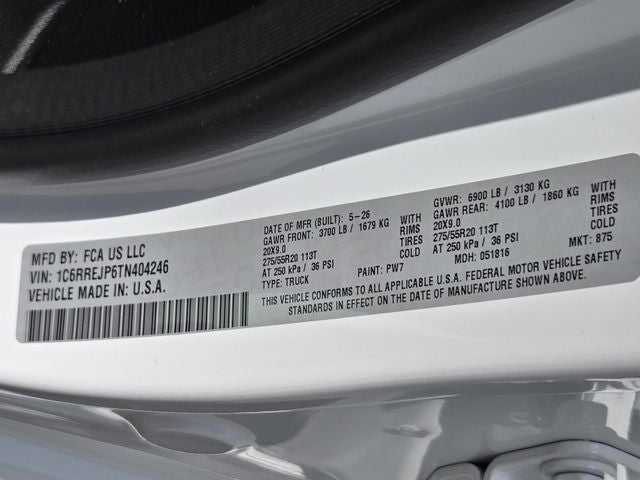 2026 RAM 1500 Laramie