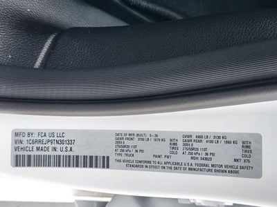 2026 RAM 1500 Laramie