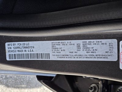 2022 RAM 1500 Laramie