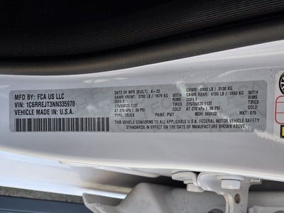 2022 RAM 1500 Laramie
