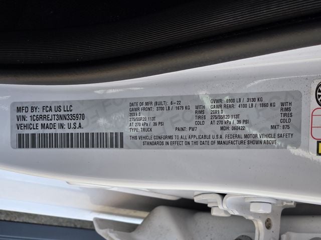 2022 RAM 1500 Laramie