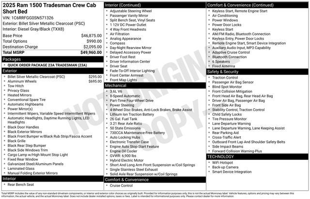 2025 RAM 1500 Tradesman