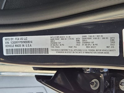 2027 RAM 1500 Big Horn/Lone Star