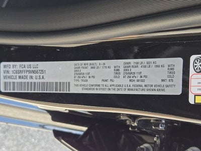 2027 RAM 1500 Big Horn/Lone Star