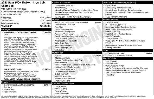 2023 RAM 1500 Big Horn/Lone Star