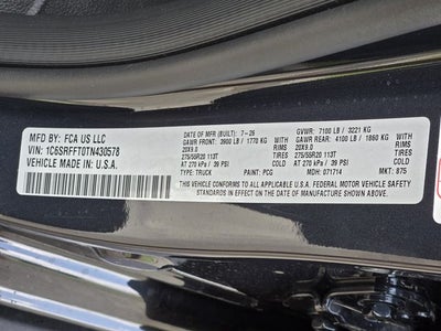 2026 RAM 1500 Big Horn/Lone Star