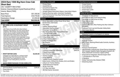 2024 RAM 1500 Big Horn/Lone Star