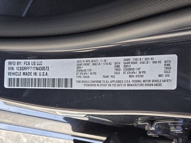 2026 RAM 1500 Big Horn/Lone Star