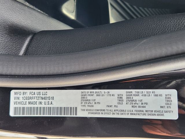 2026 RAM 1500 Big Horn/Lone Star