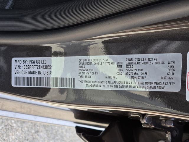 2026 RAM 1500 Big Horn/Lone Star