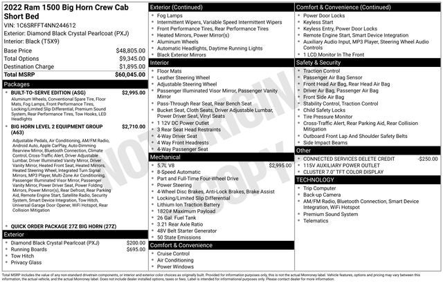 2022 RAM 1500 Big Horn/Lone Star