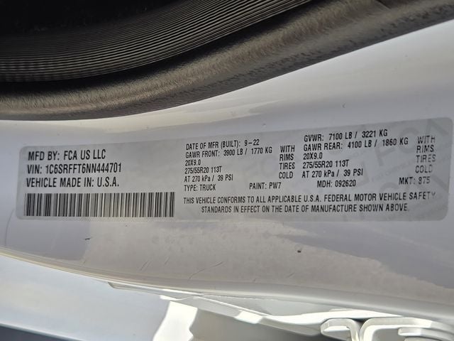 2022 RAM 1500 Big Horn/Lone Star
