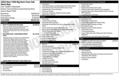 2022 RAM 1500 Big Horn/Lone Star