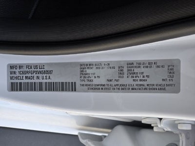 2027 RAM 1500 Tradesman