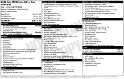 2022 RAM 1500 Limited